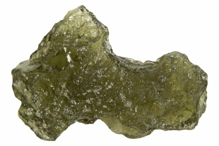 Green Moldavite Tektite ( g) - Czech Republic #337760
